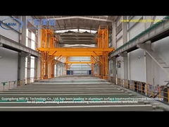 Línea de producción de anodización de aluminio