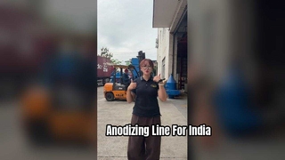 Línea de anodización equipo