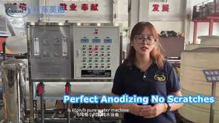 equipo de línea de anodizado -equipo de agua pura RO