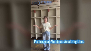 Soluciones profesionales de línea de anodizado de aluminio | Equipo de anodizado