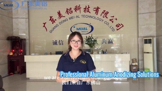 Soluciones profesionales de línea de producción de anodizado de aluminio