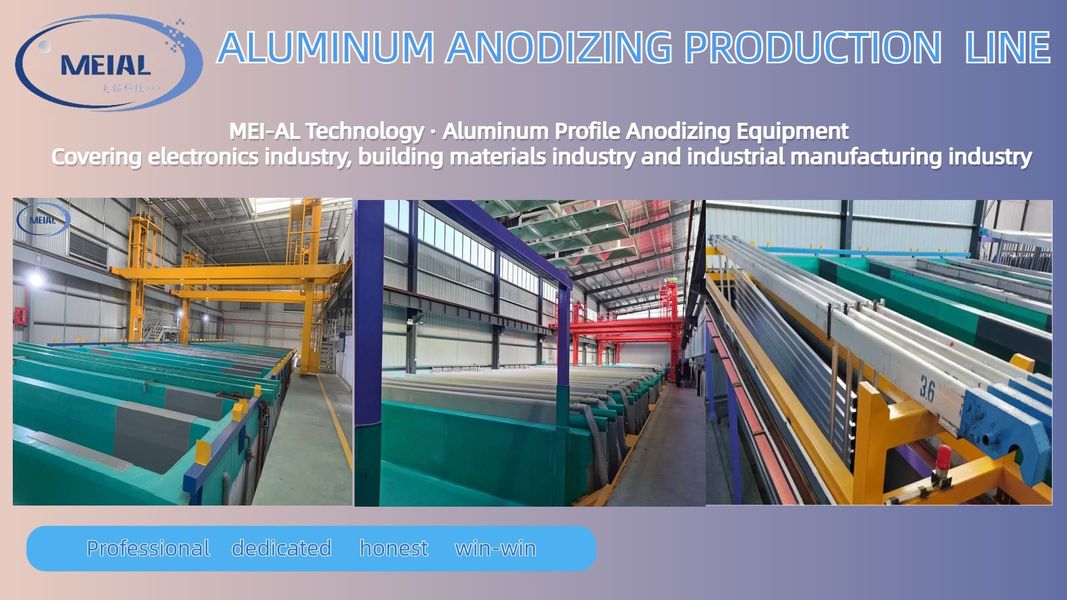 Línea de anodización automatizada