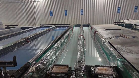 Buen precio 1500T / Mes Línea de producción de anodización y voltaje 380V ~ 415v en línea