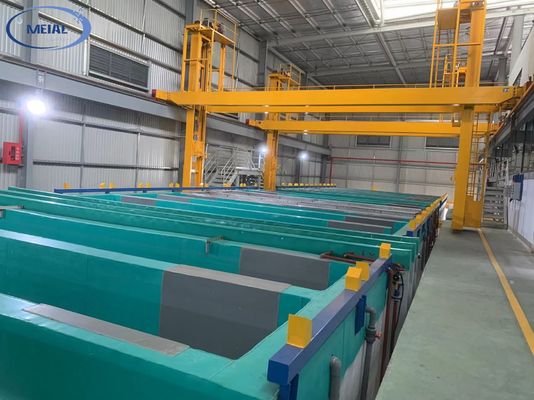 Buen precio Línea de producción de anodización de alta gama para equipos de tratamiento de superficie personalizados en línea