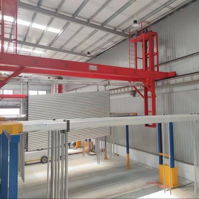 Buen precio 2500 toneladas/m Sistema de línea de producción de anodizado FuJian Gran capacidad En línea