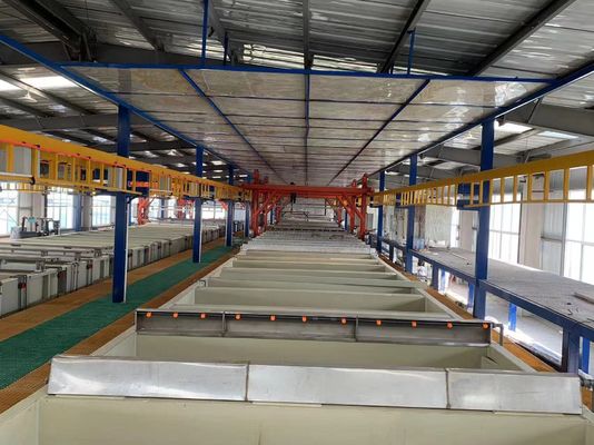 Buen precio Línea de producción de anodización de ácido sulfúrico personalizada para una resistencia óptima a la corrosión En línea