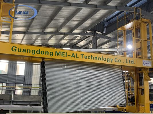 Buen precio 2 conjuntos de rectificador de color y 8000*ancho*3000 tanques Línea de producción de anodizado de aluminio para un control preciso del anodizado en línea
