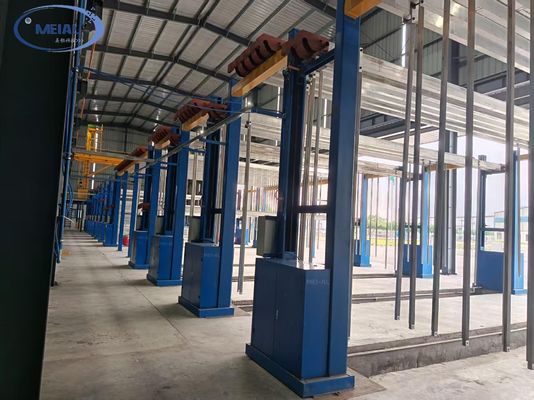 Buen precio Customized Design Horizontal Anodizing Line Equipment for Construction Aluminum Profiles Compatible with Max. Workpiece Size 8500 En línea