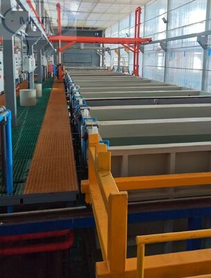 Buen precio Línea de producción de anodizado para aleación de aluminio 6063 6061 7075 para cilindros En línea