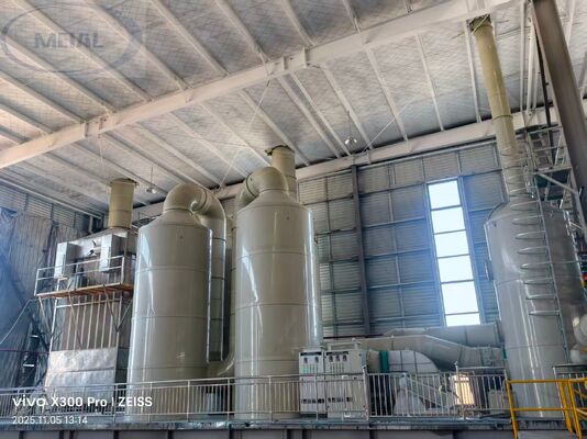 Buen precio Diseño de un sistema de purificación y ventilación de gases de escape anodizantes de alta eficiencia En línea