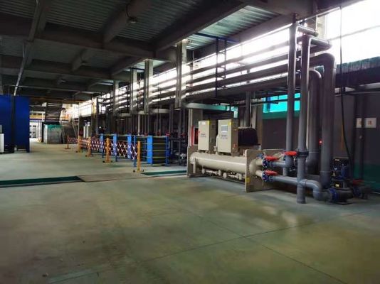 Buen precio 6000T/Año Capacidad Línea de Oxidación Micro-Arco para Bandejas de Baterías de Vehículos Eléctricos con Aislamiento Eléctrico y Resistencia al Refrigerante En línea