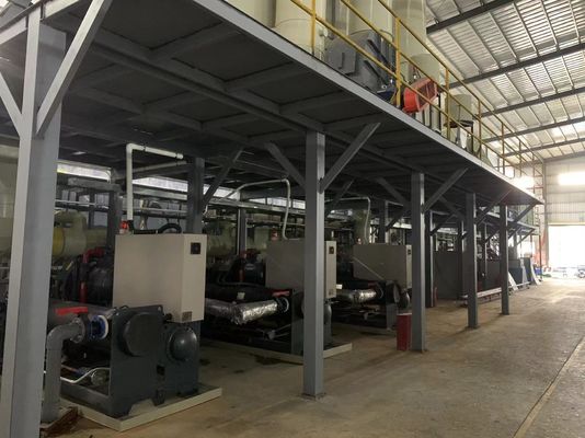 Línea de anodización automatizada pequeño objeto proceso del tratamiento que colorea