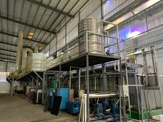 Línea de anodización automatizada pequeño objeto proceso del tratamiento que colorea