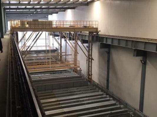 Línea de anodización vertical automatizada con el sistema del tormento de Manaul