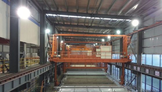 Línea de anodización vertical automatizada con el sistema del tormento de Manaul