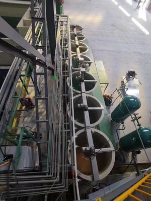 Cadena de producción de anodización de la oxidación del proceso del tratamiento de aguas residuales industriales