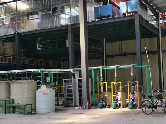 Cadena de producción de anodización de la oxidación del proceso del tratamiento de aguas residuales industriales