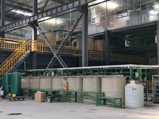 Cadena de producción de anodización de la oxidación del proceso del tratamiento de aguas residuales industriales