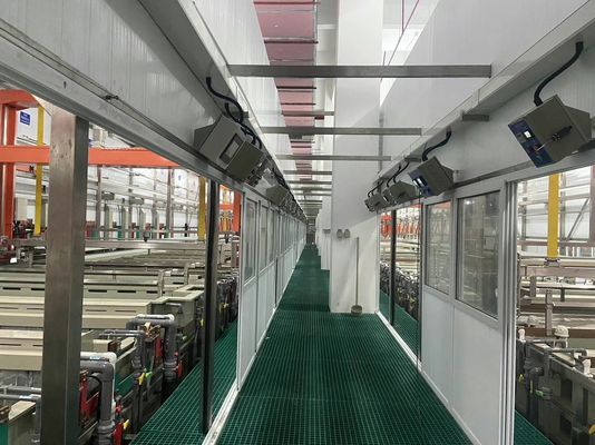 Buen precio Línea de Producción de Anodizado Semiautomática con Capacidad de 2,500 T/M, Diseño Modular y Cumplimiento RoHS y REACH En línea