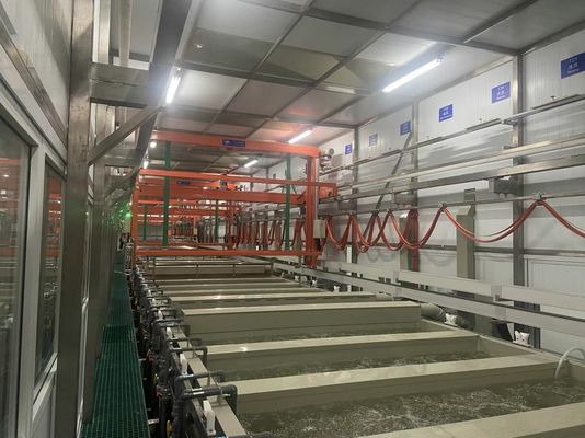 2000T/Month equipo de anodización manual AC220V - poder del control 50Hz