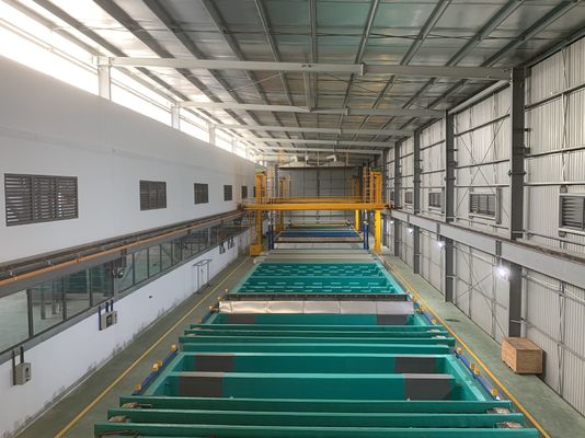 modo de operación automática de Anodizing Line Process del ingeniero 900T/Month