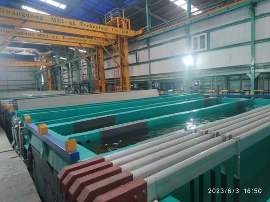 950 T/Mese Manual Equipo de línea de oxidación horizontal 8000*ancho*3500