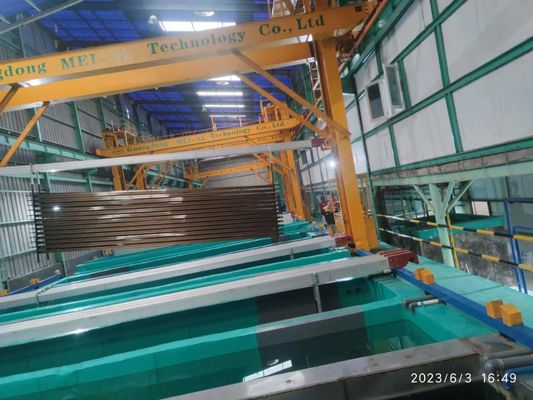 950 T/Mese Manual Equipo de línea de oxidación horizontal 8000*ancho*3500