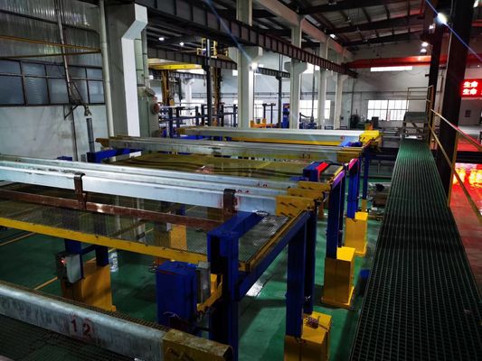 La cadena de producción de anodización auto proceso 650T/Month del tratamiento hizo salir