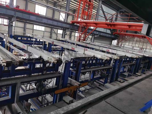 220V 50HZ automatizó la línea de anodización con 12500m m Max Profile Length