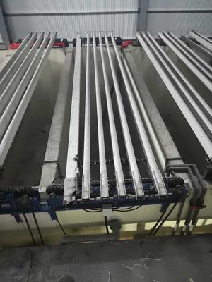 Perfil de la aleación de Ton Automated Anodizing Line Aluminium de la salida 3000