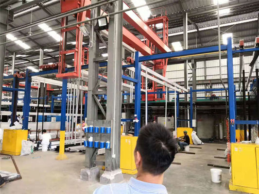 El poder automatizó la línea de anodización línea horizontal de Anodiding del proceso