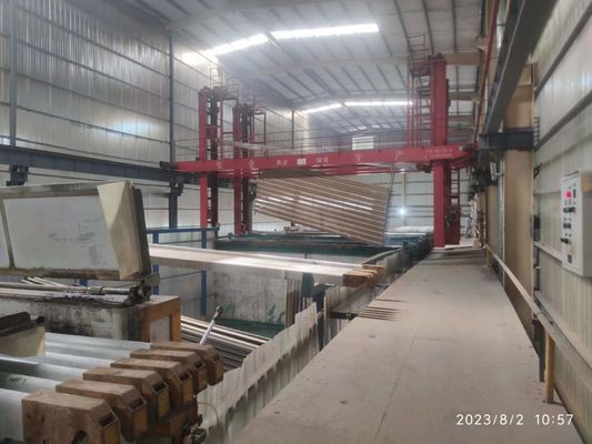 380V - cadena de producción de anodización 415V salida manual 200T/Month