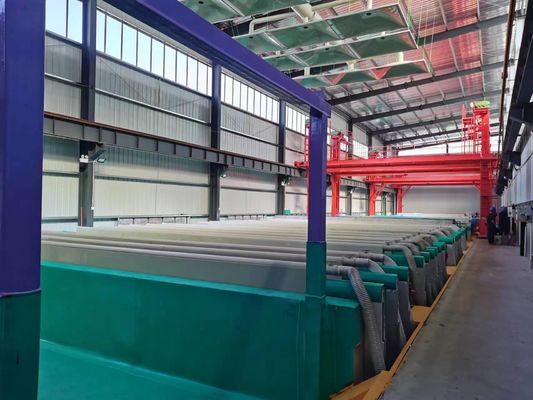 Ahorro de energía 900T/M Línea de producción de anodizador para perfiles de aluminio
