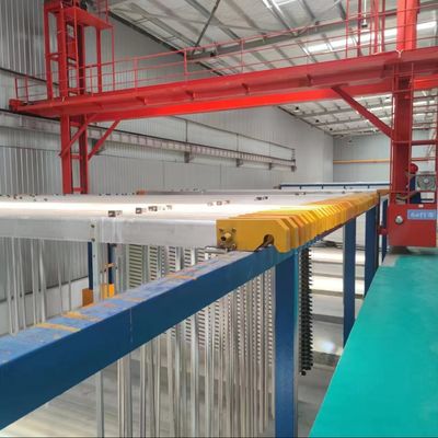 Buen precio Equipo de línea de producción de anodización horizontal para perfiles de aluminio en línea
