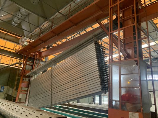 Línea de producción de anodización de aluminio de 2000T/M con depósito de enjuague múltiple