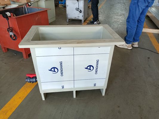 Línea de producción de anodización de aluminio de laboratorio de mini manija
