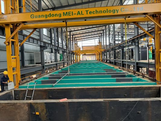 Línea de anodizado 3HP-380V/50HZ personalizable para un proceso de anodizado preciso