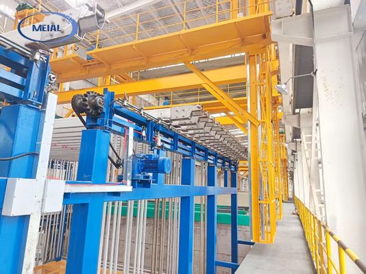 Soluciones de líneas de anodizado de aluminio Premium 1000 MT/mes Guangdong MEI-AL Technology