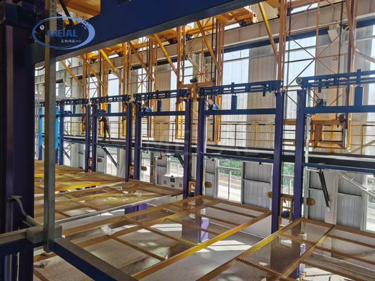 La cadena de producción de anodización auto proceso 650T/Month del tratamiento hizo salir