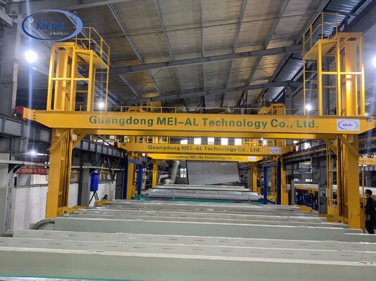Buen precio 2000T/M Línea de producción de anodización de aluminio ecológico eficiente y personalizable para marcos solares en línea