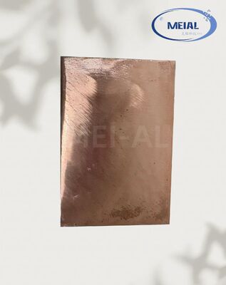 Buen precio Lámina compuesta de cobre-aluminio para accesorios de línea de anodizado con aleación de cobre T2 + aluminio 1060, 99.9% de contenido de cobre y 100% de contenido de aluminio en línea